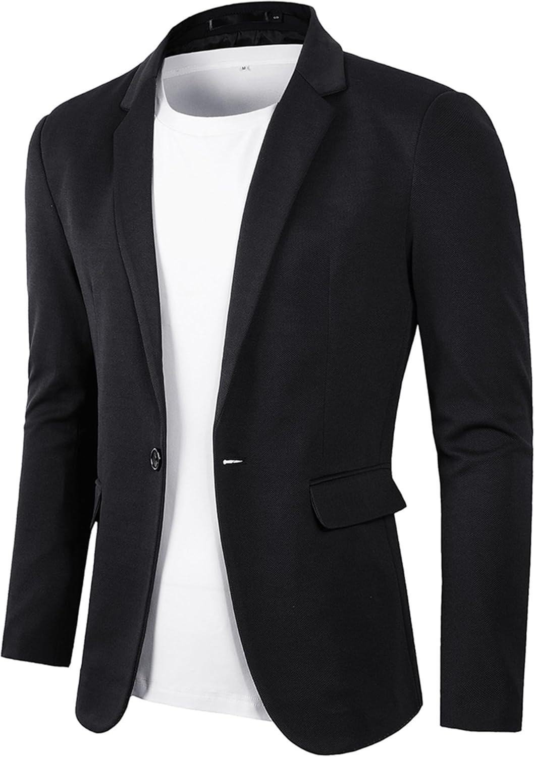 Men's Casual Blazer Suit Jackets Lightweight Sports Coats One Button